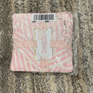Victoria's Secret Pink Striped Pajama Set